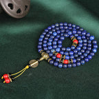 Fortune Jewel Tibetan Mala Lapis Lazuli Lazurite Positive Bracelet