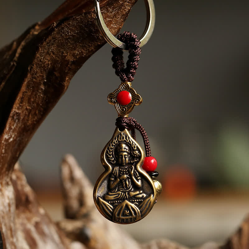 Fortune Jewel  Mahasthamaprapta Bodhisattva Buddha Blessing Keychain Fortune Jewel