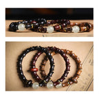 Fortune Jewel Ebony Green Sandalwood Black Rosewood Bamboo Peace Bracelet