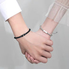 Fortune Jewel Bamboo Pattern Healing Couple Rope Bracelet