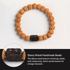 Fortune Jewel Tibet Rudraksha Bodhi Seed Wealth Auspiciousness Bracelet