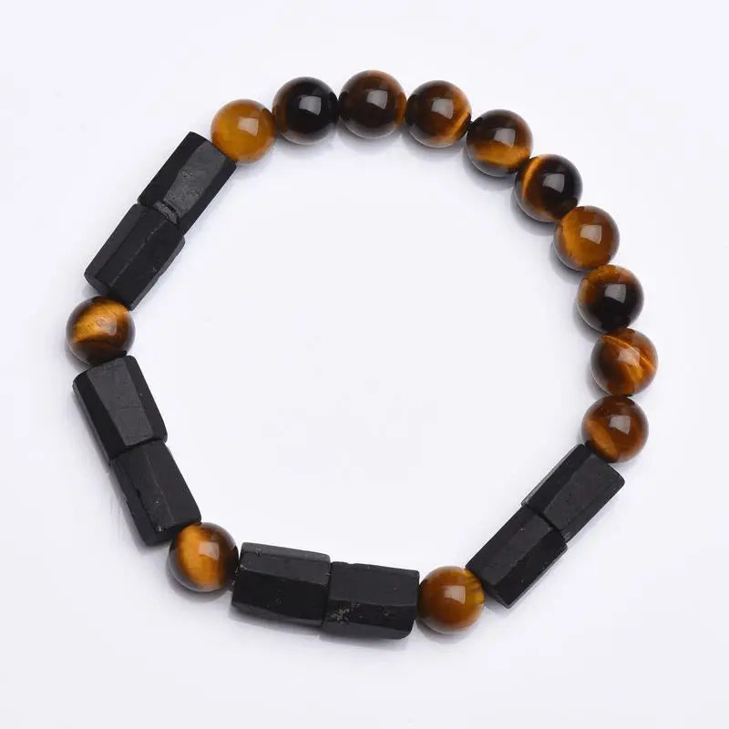Fortune Jewel "May Confidence Guide Your Way" Black Tourmaline Bracelet Includes Gift Message Card Fortune Jewel