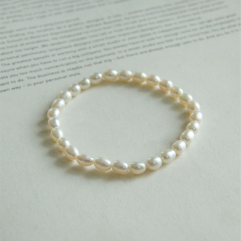 Fortune Jewel Natural Pearl Healing Beaded Bracelet