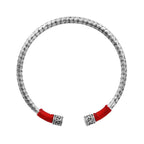 Fortune Jewel Tibet Om Mani Padme Hum Luck Red String Bracelet Bangle