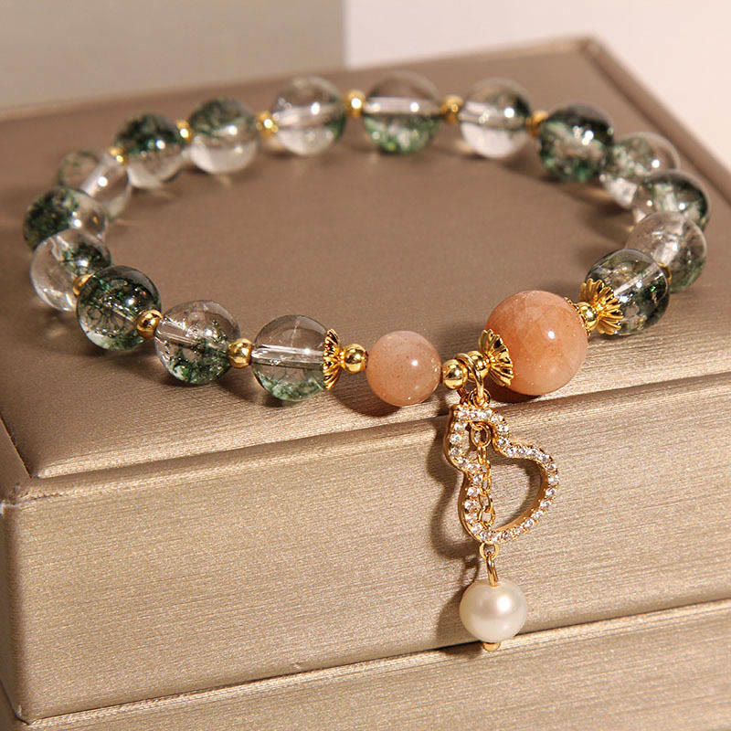 Fortune Jewel Green Phantom Gourd Charm Confidence Bracelet