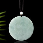 Fortune Jewel Thousand-Hand Kwan Yin Avalokitesvara Jade Blessing String Necklace Pendant Fortune Jewel