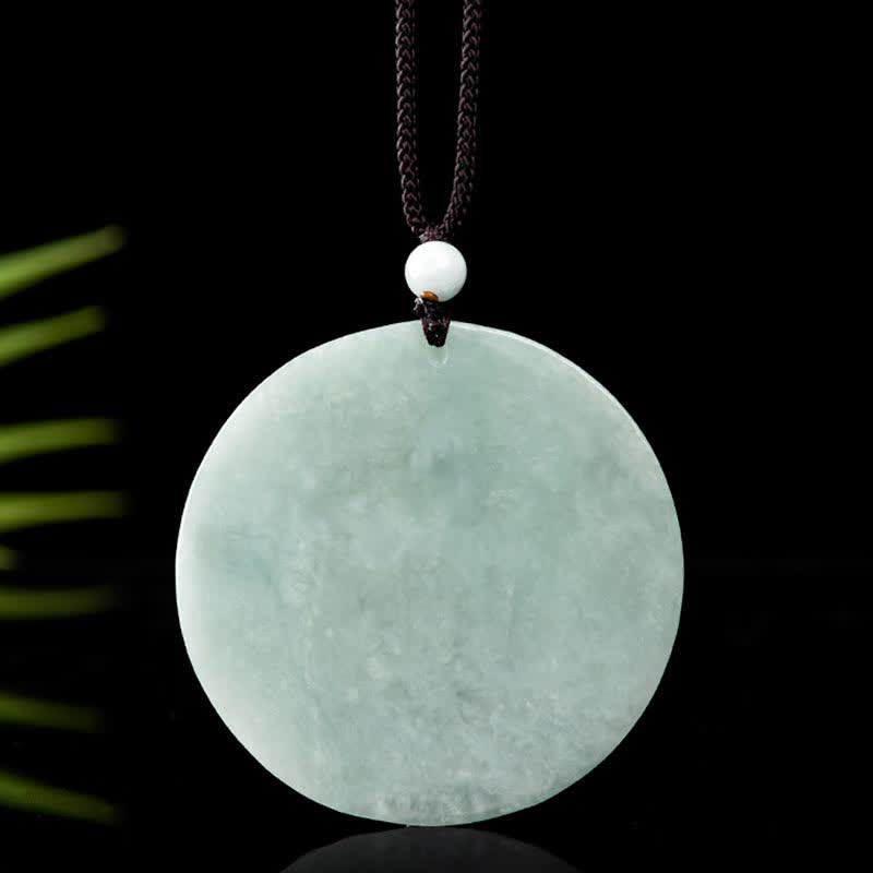 Fortune Jewel Thousand-Hand Kwan Yin Avalokitesvara Jade Blessing String Necklace Pendant Fortune Jewel