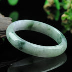 Fortune Jewel Jade Luck Blessing Prosperity Bracelet Bangle