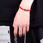 Buddha & Karma Hamsa Hand Red String Bracelet - Evil Eye Protection