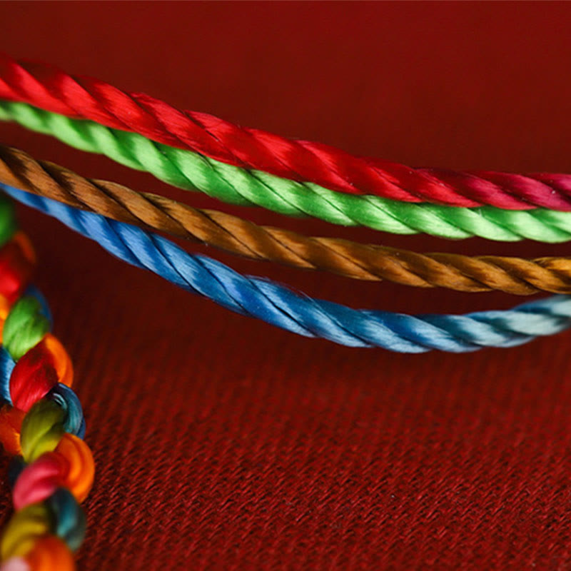 Fortune Jewel "May all your wishes come true" Lucky Multicolored Bracelet