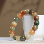 Fortune Jewel Colorful Bodhi Seed Peace Wisdom Bracelet
