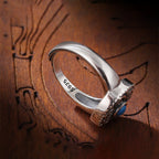 Fortune Jewel Tibetan Om Mani Padme Hum Peace Rotatable Ring