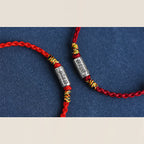 Fortune Jewel Handcrafted 925 Sterling Silver Everything Goes Well Design Protection Strength Bracelet Anklet