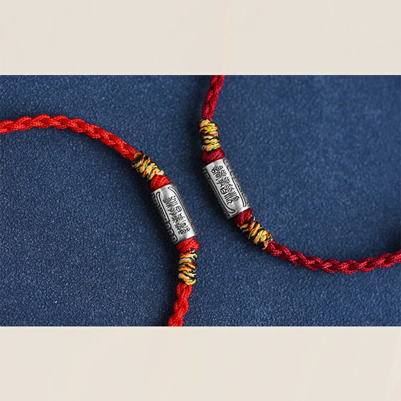 Fortune Jewel Handcrafted 925 Sterling Silver Everything Goes Well Design Protection Strength Bracelet Anklet