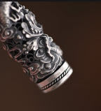 Buddha3bodhi Pure Silver Dragon Disc Pendant