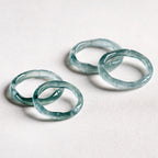 Fortune Jewel Natural Jade Bamboo Prosperity Abundance Ring