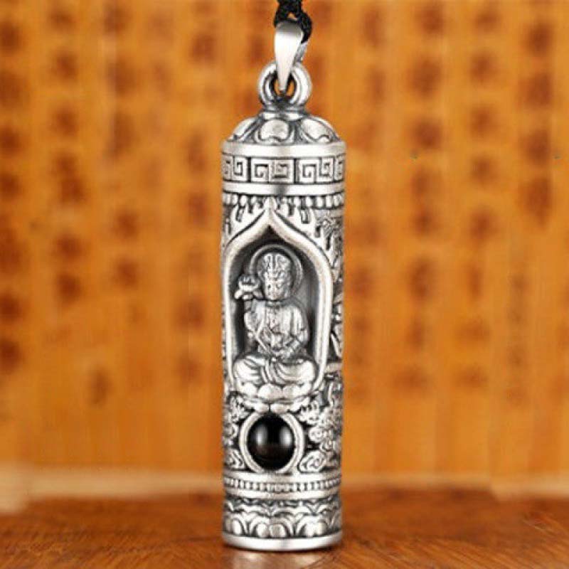 Fortune Jewel Chinese Zodiac Natal Buddha Projection Prosperity Necklace Pendant Fortune Jewel