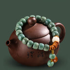 Fortune Jewel Cyan Bodhi Seed Success Bracelet