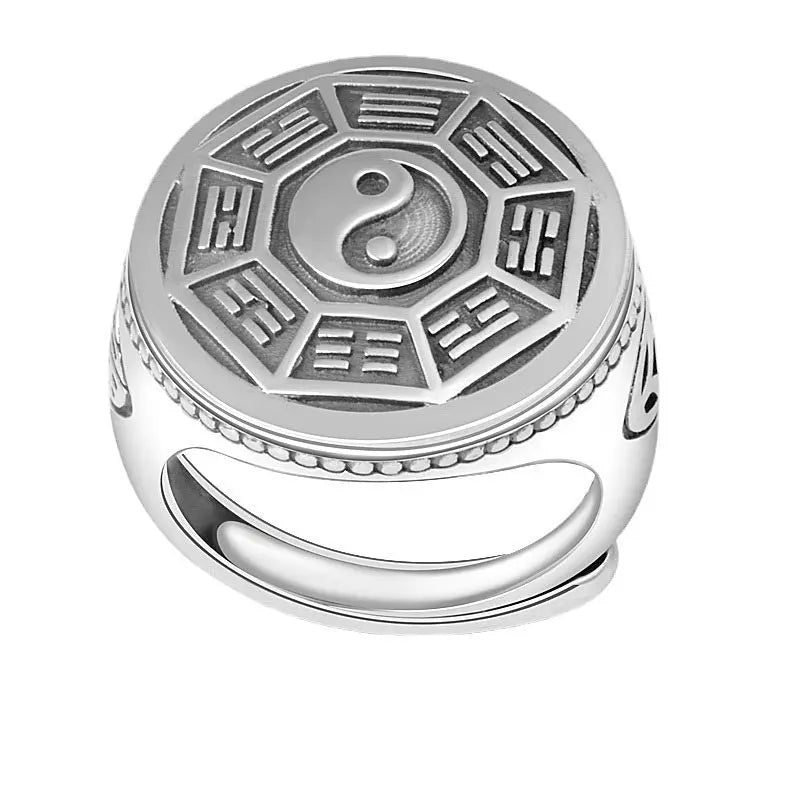 Yin Yang Balance Adjustable Ring Fortune Jewel