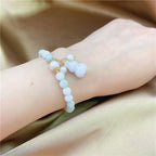Fortune Jewel Jade Gourd Blessing Protection Charm Bracelet