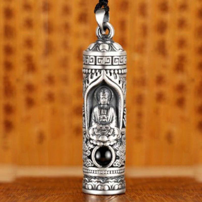 Fortune Jewel Chinese Zodiac Natal Buddha Projection Prosperity Necklace Pendant Fortune Jewel