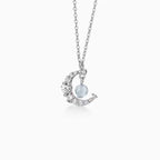 Fortune Jewel Strawberry Quartz Blue Crystal Love Healing Necklace