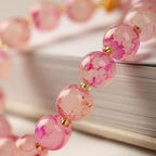 Fortune Jewel Liuli Glass Bead Blessing Harmony Bracelet