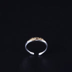 Fortune Jewel 925 Sterling Silver Lotus Flower New Beginning Ring Fortune Jewel