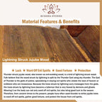 Fortune Jewel Lightning Struck Jujube Wood Yin Yang Bagua Mountain Ghosts Spend Money Protection Necklace Pendant Fortune Jewel