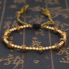 Fortune Jewel Tibetan Curse Six True Words Wealth Bracelet