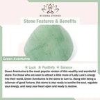 Fortune Jewel Natural Amethyst Green Aventurine Tiger Eye Strawberry Quartz Love Heart Spiritual Bracelet