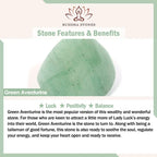 Fortune Jewel Colored Aventurine Peace Buckle Cure Bracelet Fortune Jewel