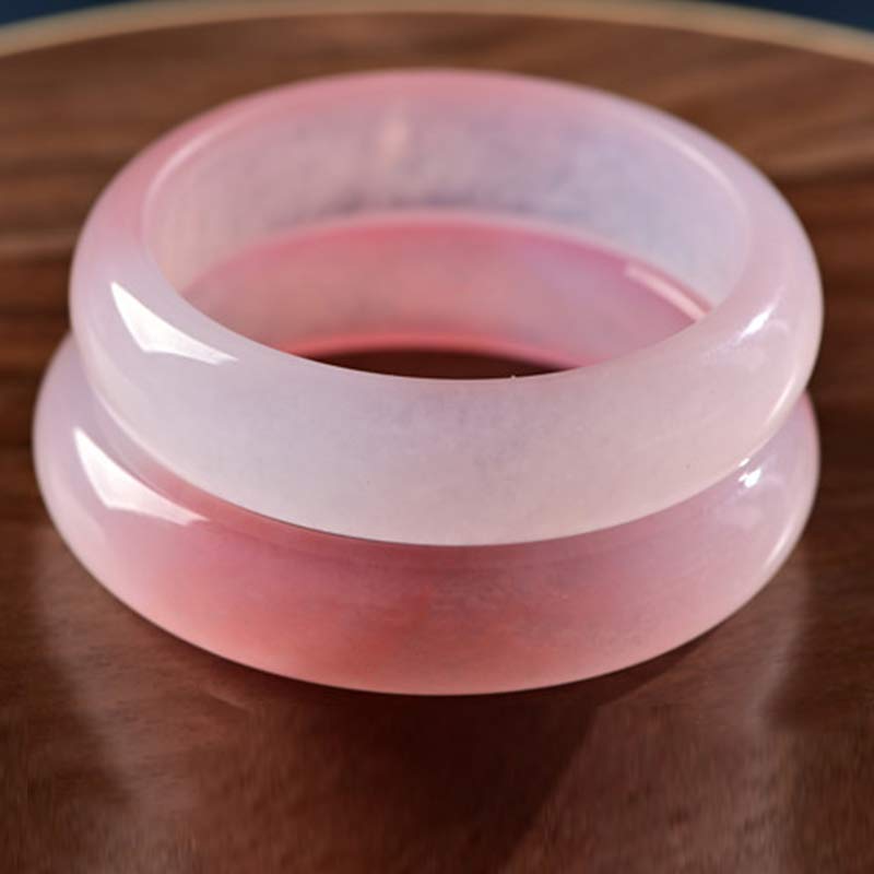Fortune Jewel Pink Crystal Love Warmth Bracelet Bangle