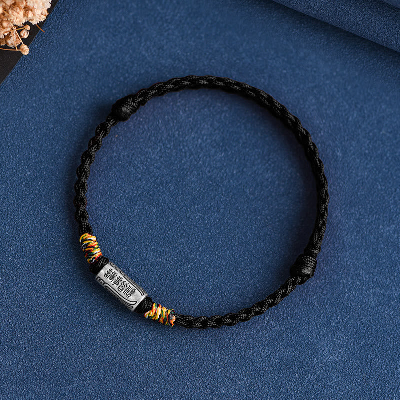 Fortune Jewel Handcrafted 925 Sterling Silver Everything Goes Well Design Protection Strength Bracelet Anklet