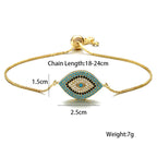 Fortune Jewel Evil Eye Protection Healing Bracelet