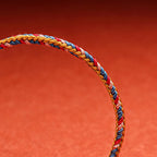 Fortune Jewel Handmade Dunhuang Color Luck Braid String Bracelet