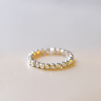 Buddha3bodhi Ultra-fine 3mm Sterling Silver Bead Ring