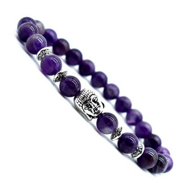 Fortune Jewel Amethyst Love Healing Bracelet