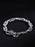 Buddha3bodhi S925 Silver Bracelet Dragon Bone Bracelet