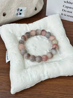 Grape-Toned Cat Face Bodhi Bracelet