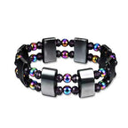 Buddha Stones Rainbow Hematite Wellness Bracelet