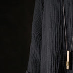 Fortune Jewel Vintage Textured Design Brass Copper Wealth Necklace Pendant