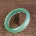 Fortune Jewel Natural Jade Luck Healing Prosperity Bangle Bracelet