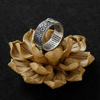 Fortune Jewel Chinese Zodiac Natal Buddha Wealth Luck Adjustable Ring Fortune Jewel