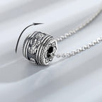 Fortune Jewel PiXiu Luck Wealth Rotatable Necklace Pendant