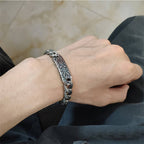 Fortune Jewel Vintage Patterns Engraved Healing Bracelet