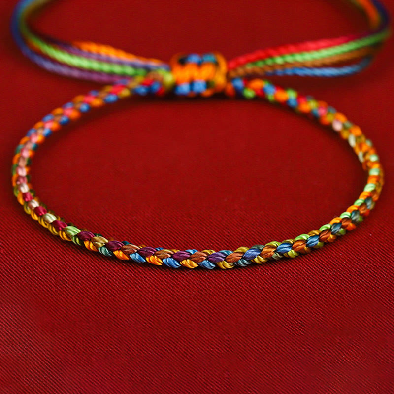 Fortune Jewel "May all your wishes come true" Lucky Multicolored Bracelet