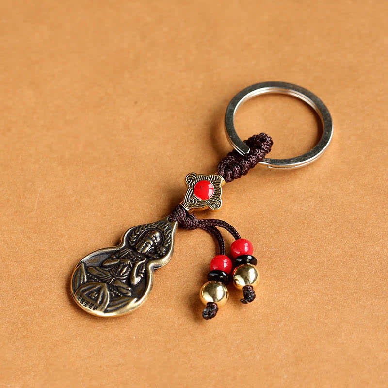 Fortune Jewel  Mahasthamaprapta Bodhisattva Buddha Blessing Keychain Fortune Jewel