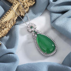 Fortune Jewel Cyan Jade Harmony Necklace