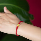 Fortune Jewel Handcrafted King Kong Knot Luck Protection Braid Rope Bracelet